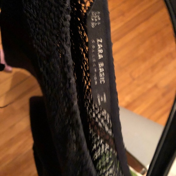 Zara Mixed Media Dress - Picture 8 of 9